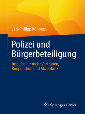 cover image of Polizei und Bürgerbeteiligung